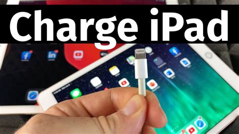 can i charge an ipad with a smart card charger|Charge the iPad battery .